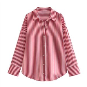 Red Stripe Women's Shirt